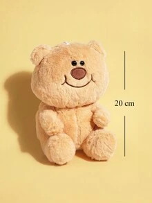 20cm可愛泰迪熊香氛毛絨玩具,滑稽的填充動物適用於聖誕禮物和家居裝飾 - 棕色 - 查看 4