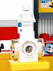 Serie de ideas de bloques de construcción 40305 Juguetes de bloques de construcción de ensamblaje para niños - Amarillo - Ver 2