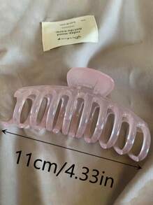 2 kẹp tóc móng vuốt lớn Jelly Patent cho nữ màu hồng, be. Phụ kiện tóc thời trang, đa năng, thanh lịch và cao cấp. Thích hợp sử dụng hàng ngày, hoạt động ngoài trời, tắm rửa, rửa mặt, tạo kiểu tóc, trang điểm và phối đồ. Kẹp tóc Y2K thông thường, kẹp tóc, kẹp tóc, đồ dùng học tập, kẹp tóc mùa thu đông cho trang phục du lịch nữ - Nhiều màu - Xem 3