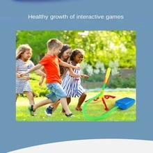 一套室内外飞行发射火箭，空气火箭发射器脚踏泵玩具，适用于感恩节、万圣节、圣诞节、生日、双十一礼物