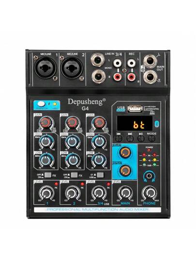 ポータブルミニミキサー4チャンネルDepusheng 新品未使用 Amazon | ポータブルミニミキサー4チャンネルオーディオDJ