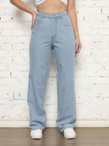 Women Jeans - Light Wash - View 3