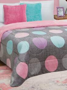 Home Elephant Cobertor De Borrega Matrimonial Gris Magic - Gris - Ver 2