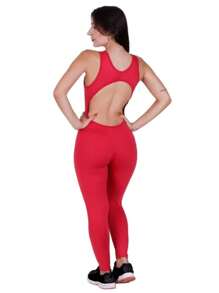 Women Shapewear Bodysuits - Đỏ - Xem 2