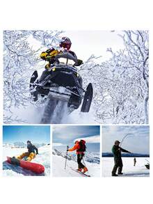 1個保暖面罩耳暖頭帶, 適用冬季運動, 跑步, 騎車, 隨時保持暖和