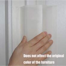 1 件透明门防夹保护器，防止婴儿夹手，不影响门的开合，门铰链盖保护器，适用于儿童手指 - 無色 - 查看 7