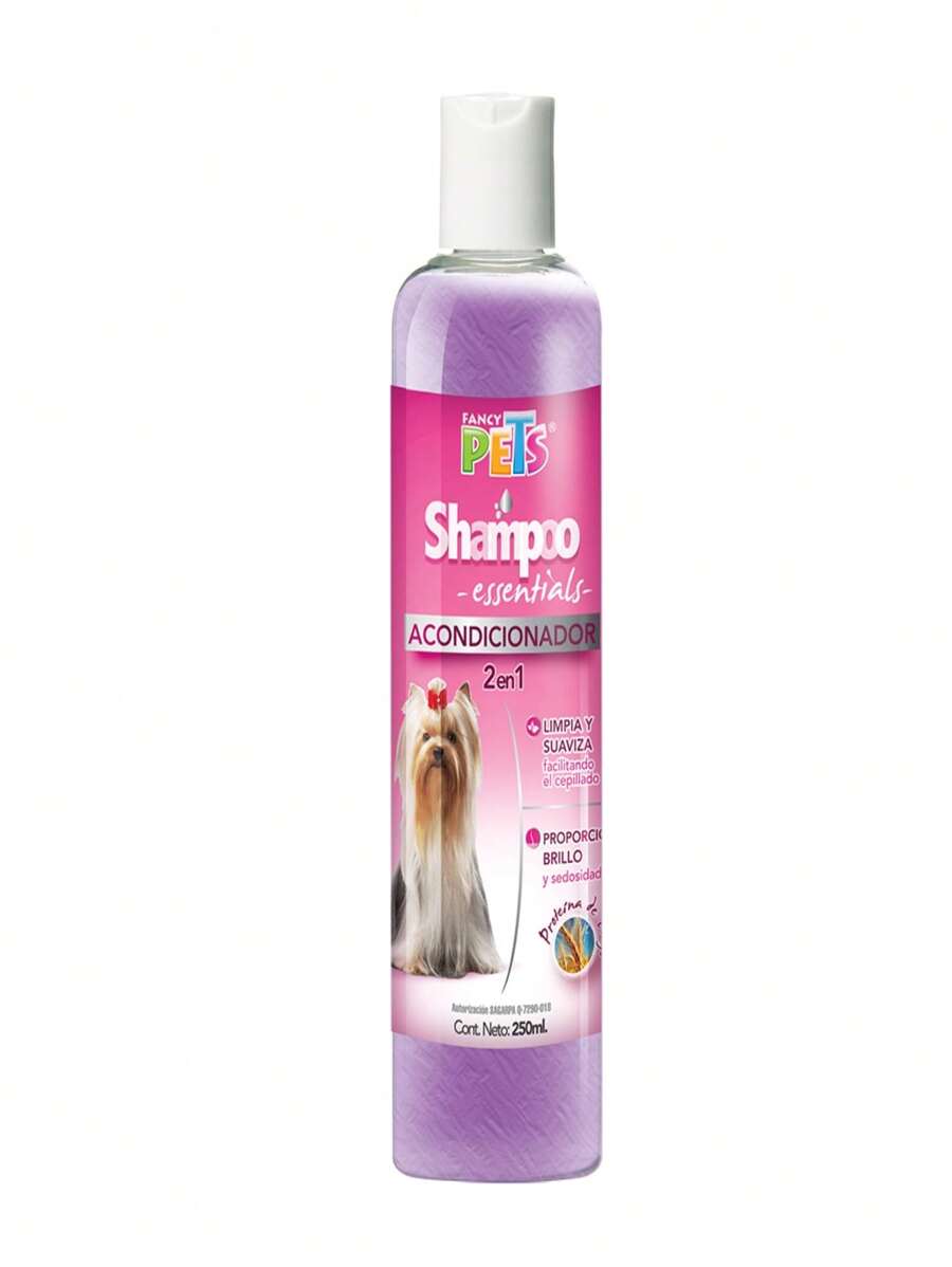 Shampoo Acondicionador 2 en 1 Para Perro 500 ml - Rosa - Ver 1