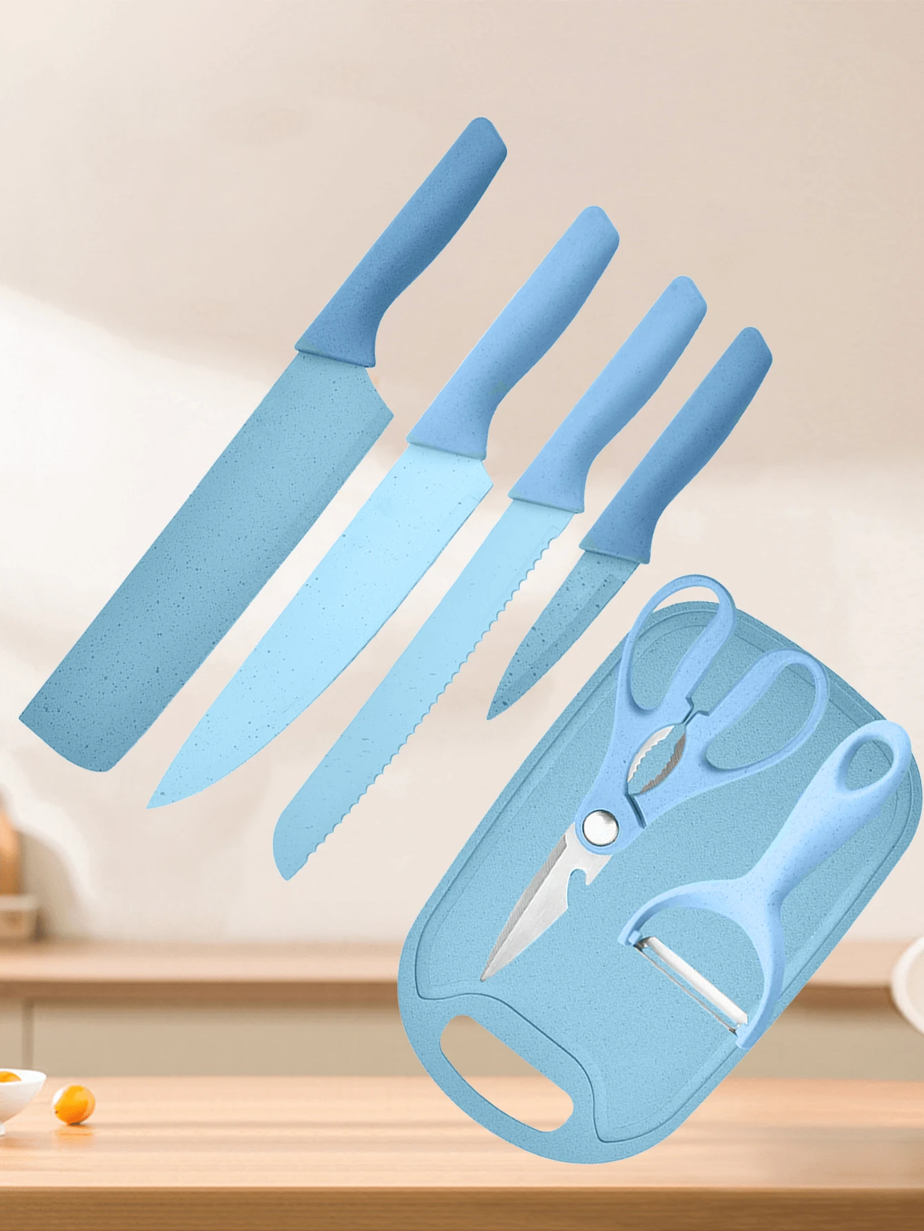 Juegos de cuchillos, oferta del - Azul - Ver 1