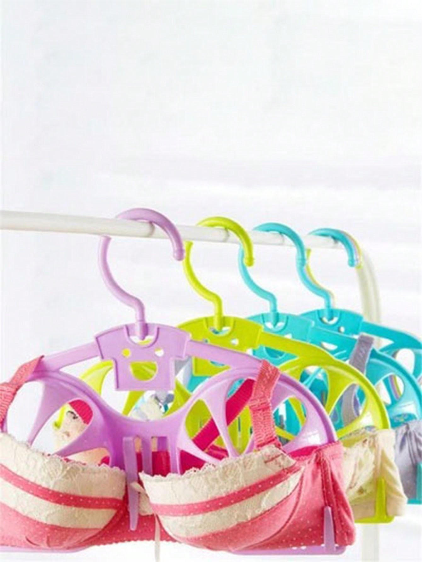 Antideformation bra drying rack for dry and wet underwear hanger