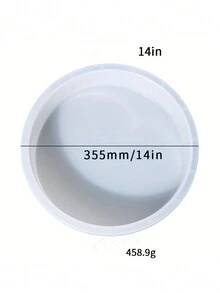 14in Round Resin Casting Mold, Diy Large Round Resin Mold For Making Ocean Themed Table And Stool - Round Table Mold 14in - View 2