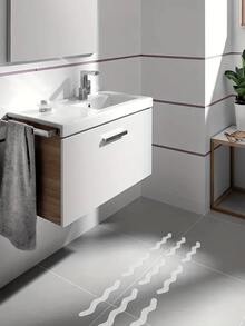 Phòng tắm Chống trượt Hình dán - trắng - Xem 8