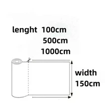 White Meteor Style Mesh Net Fabric, Sewing Material - White - View 5