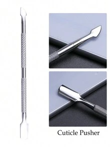 FULL BEAUTY 60毫升指甲角質軟化液凝膠霜滋潤滑順滋潤針對指甲角質去除死皮美甲護理修復工具,配有角質刀推子