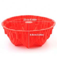 1 Pezzo Grande Stampo Per Torta Con Corona Di Castello Di 8,5 Pollici - Stampi Per Cucina In Silicone Per La Preparazione Di Torte E Dolci Fai Da Te