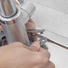 1/2pcs Kitchen Sink Hanging Drain Bag Adjustable Buckle Design Storage Rack, Double Layers Drainage For Faucet, Blue - Green - View 4