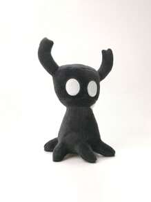 1 Pieza Juguete De Peluche De Dark Souls Hollow Knight, Linda Muñeca De Peluche De Animales Rellena De Peluche Suave, Regalo De Cumpleaños Para Adolescentes Mayores De 14 Años, Adecuado Para Regalos Festivos, Decoración De Almohadas De Escritorio Y Sofá - Negro - Ver 2