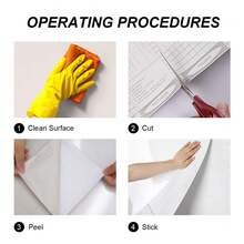 1卷3d增厚奶油色壓花壁紙,自粘式,防水,防潮,可擦拭,溫暖臥室和客廳牆壁裝飾,歐式風格玫瑰pvc壁貼 - 米色 - 查看 9