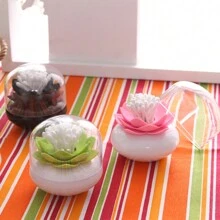 Organizador De Caja De Cepillos De Maquillaje En Blanco / Rosa - Rosa - Ver 2