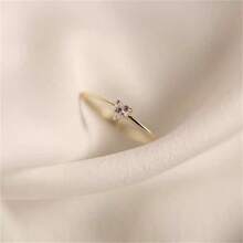 S925 Pure Silver Ring With Heart Design And Cubic Zirconia Inlaid, Women's Jewelry Ring Wedding Engagement Bridal Jewelry
