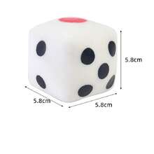 1 Pack Tpr Squeeze And Stretch Toys, Creative Soft Simulation Dice, Fun And Funny Prank Toys, Party Event Gifts, Christmas Gifts - Multicolor - View 3