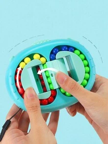 1 Children's Educational Color Classification Stress-relieving Mini Magic Group, 3 Cartoon Color Double-sided Montessori Educational Toys - White - View 6