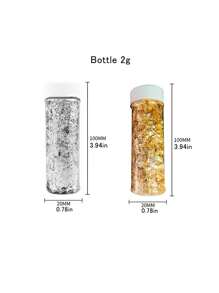 1pc Gold Foil Decoration For Cake Or Crafts - Gold - View 5