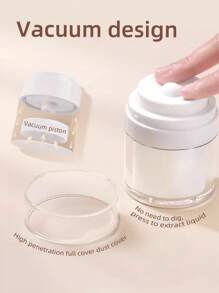 1入組亞克力泵瓶用於裝乳霜和乳液,容量可選15ml 30ml 50ml 100ml,配有全罩式設計