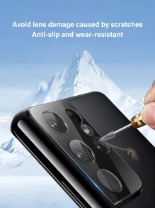 2 pezzi di pellicole protettive per obiettivo della fotocamera, dimensioni 1:1, ripristino dell'immagine ad alta definizione, anti-graffio, compatibile con Samsung Galaxy A14/A15/A25/A34/A35/A54/S23 FE/A05s/A55/S23 FE/S24 FE/A06/A16/A26/A36/A56/S25 Ultra/S24/S23, regalo ideale per compleanni, famiglia e amici