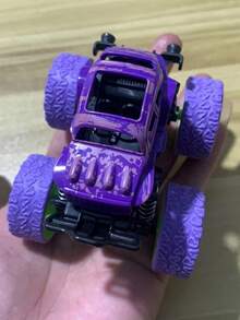 兒童四驅越野車,摩擦動力爬坡,360°旋轉,抗震,防摔玩具車,男孩聖誕禮物 - 彩色 - 查看 5