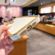 電鍍精密孔純色手機殼,相容於 Iphone 11、iphone 11 Pro、iphone 11 Pro Max、iphone 12、iphone 12 Pro、iphone 12 Pro Max、iphone 13、iphone 13 Pro、iphone 13 Pro Max、iphone 14、iphone 14、iphone 、iphone 14 Pro、iphone 14 Pro Max、iphone 15、iphone 15 Plus、iphone 15 Pro、iphone 15 Pro Max - 綠色 - 查看 9
