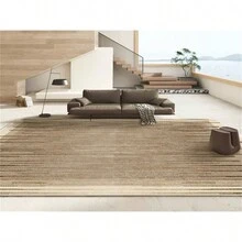 1片法式輕奢地毯適用於家庭、客廳、沙發、咖啡桌、臥室、更衣室和其他裝飾區域,區域大 - 蘭庭地毯3 - 查看 2