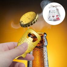 24入瓶型開瓶器鑰匙扣,適用於嬰兒淋浴裝飾,感謝客人的禮物嬰兒淋浴派對,婚禮,兒童生日派對紀念品 - 金色 - 查看 3