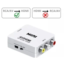 Cabo Adaptador Conversor De Video 3rca 2av Para  1080p - Branco - Visão 1