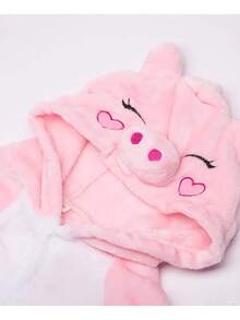 MAMELUCO PIG PINK CON BOTONES - Rosa - Ver 3