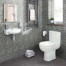 1 捲灰色自黏 3d 防水防污磚圖案牆貼,水晶光澤飾面,適合廚房、浴室牆壁和檯面的翻新和美化 - 灰色 - 查看 10