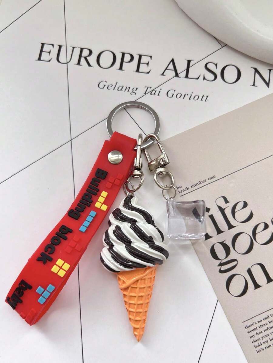 Women's Keyrings & Keychains - 黑色 - 查看 1