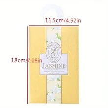 6pcs Jasmine Scented Sachets For Closet - Yellow - View 3