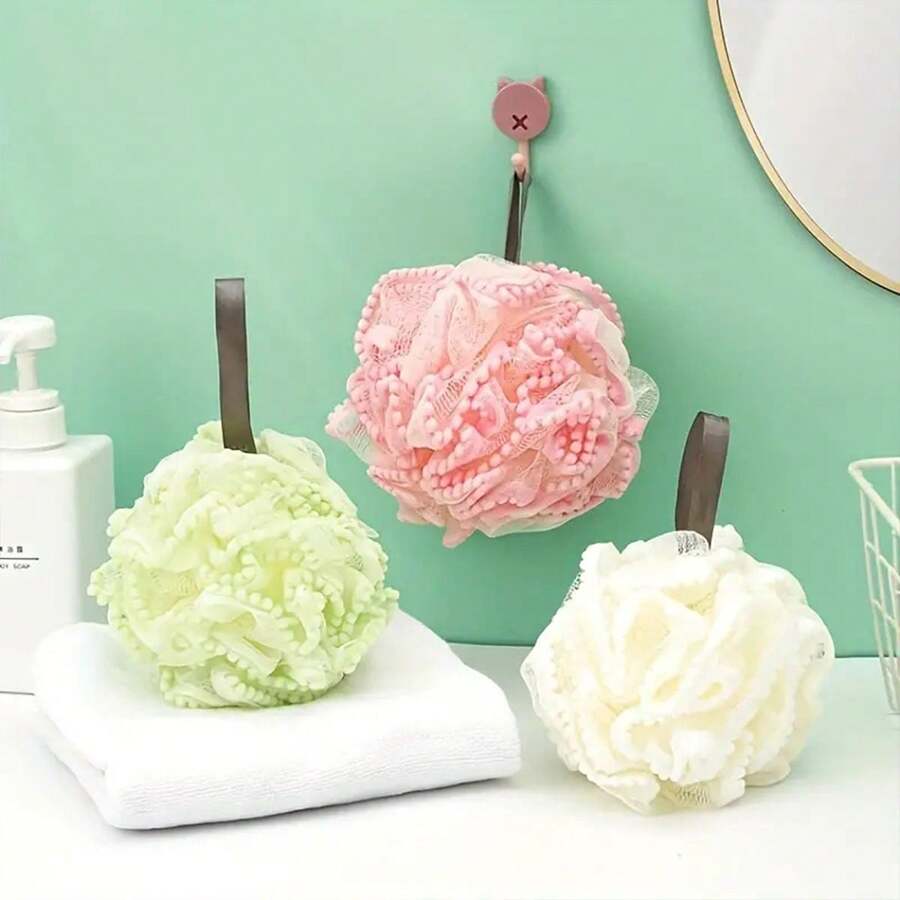 1pc Pe Material Bath Pearl Ball - Multicolor - View 1