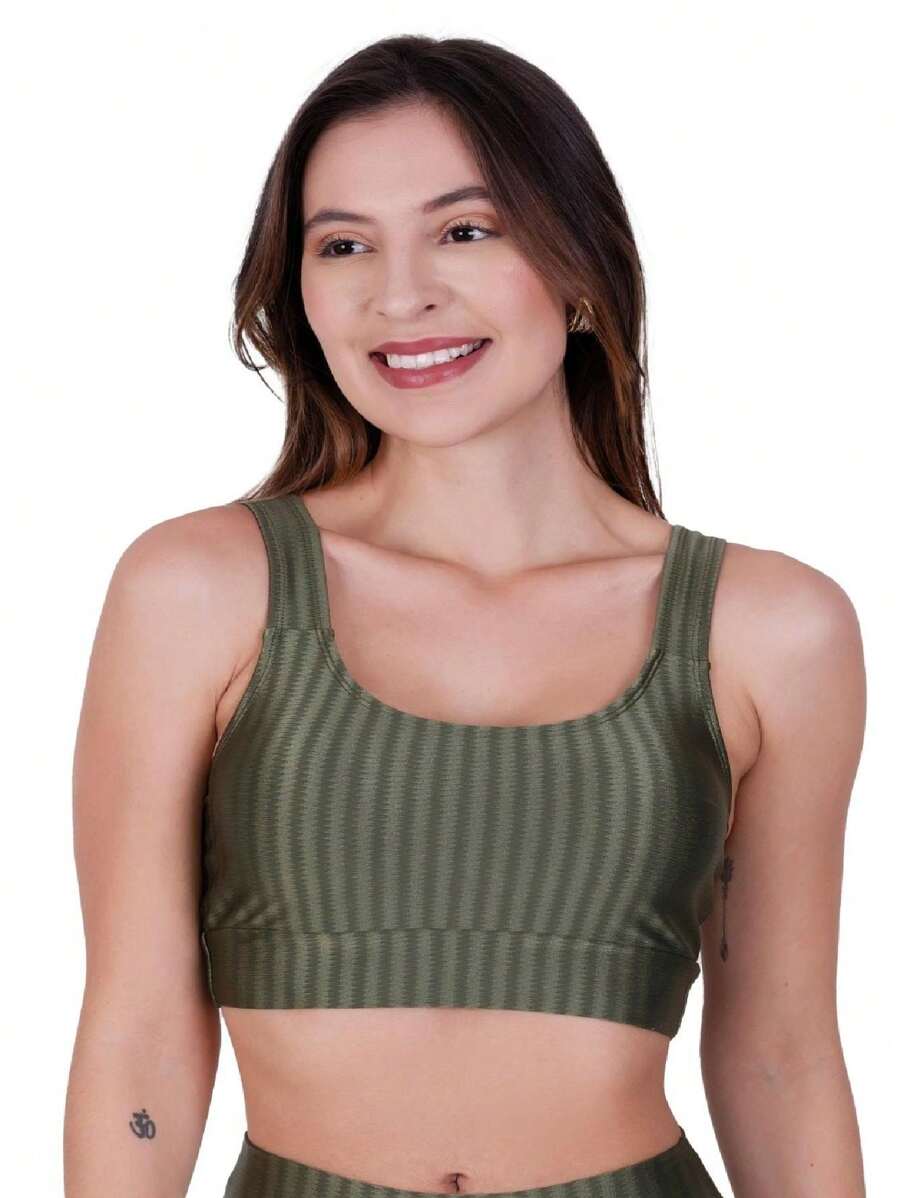 Women Shapewear Tops - xanh quân đội - Xem 1