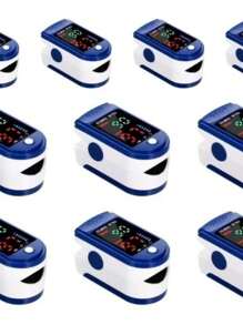 5 Oxímetro Pulso Oxigenación Digital Pulsioximetro De Dedo - Albaricoque - Ver 1