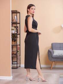 Women Two-piece Outfits - màu đen - Xem 4