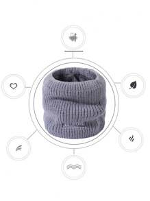 男士女士冬季圍脖保暖: 滑雪圍脖, 腿部包裹圍巾, 男士羊毛圍巾, 厚實防風毛絨圍巾