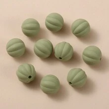 10 pezzi Perle di silicone da 15mm per artigianato fai-da-te