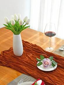 件/8 件-白花人造鬱金香絲花 13.5 英寸散裝家庭廚房婚禮裝飾、假花、絲花、花瓶中的人造花、餐桌裝飾、家居裝飾美學 - 乳白 - 查看 4