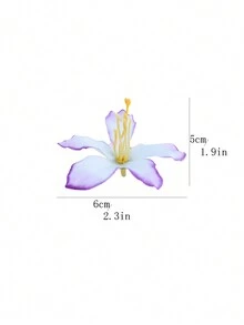 20pcs Mini Realistic Rose Decoration Props For Home, Photography, Boutonnieres, Floral Arrangements - Violet Purple - View 4
