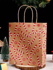 8入組聖誕禮物袋-聖誕節裝飾紙袋,購物袋,派對用品,婚禮生日手提袋