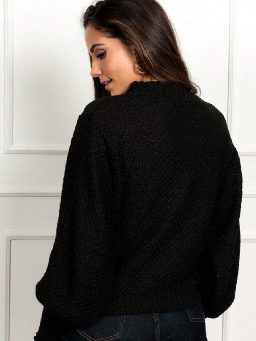 Women Sweaters - màu đen - Xem 1