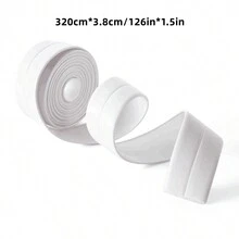 1捲防水耐黴封口膠帶,適用於廚房和浴室手盆、淋浴間、馬桶、壁角、地磚接縫 - 白色 - 查看 5