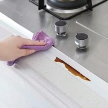 1捲防水耐黴封口膠帶,適用於廚房和浴室手盆、淋浴間、馬桶、壁角、地磚接縫 - 白色 - 查看 3