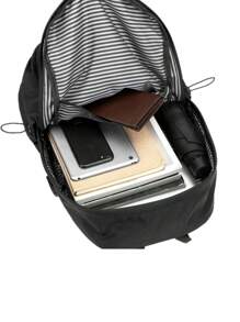 Mochila Escolar Bolsa Casual Urbana Para Laptop 15.6 Carga Usb Backpack OI